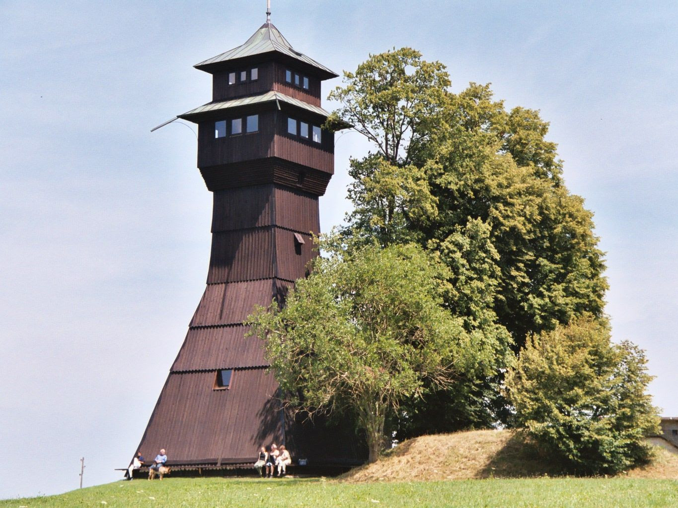 La torre del monte Hagberg